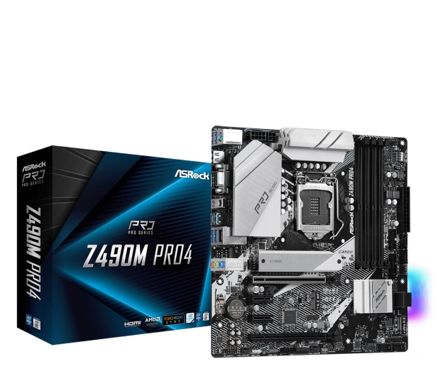 ASRock Z490M Pro4 - 564376 - zdjęcie
